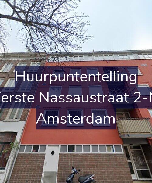 Foto gevel Huurpuntentelling voor Eerste Nassaustraat 2-N, Amsterdam