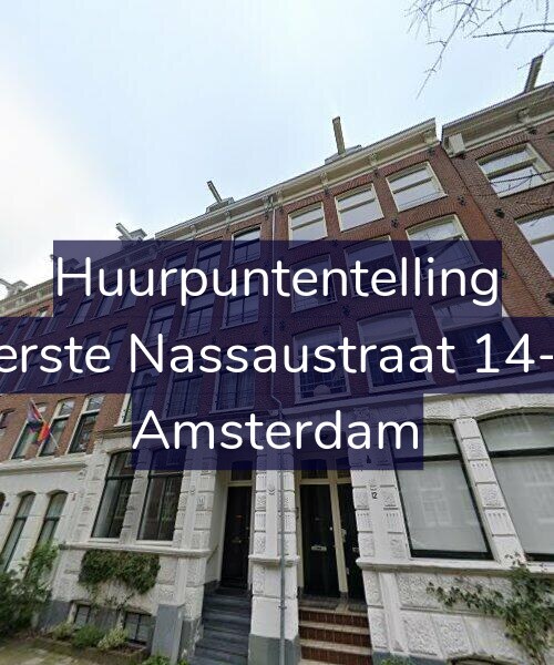 Foto gevel Huurpuntentelling voor Eerste Nassaustraat 14-C, Amsterdam