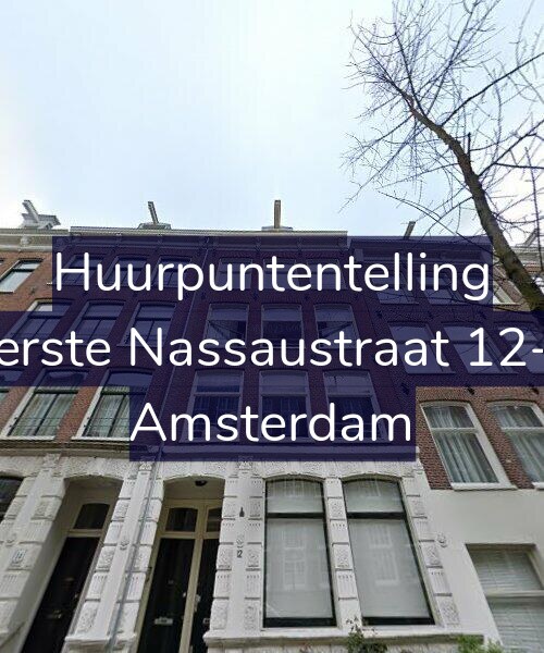 Foto gevel Huurpuntentelling voor Eerste Nassaustraat 12-2, Amsterdam