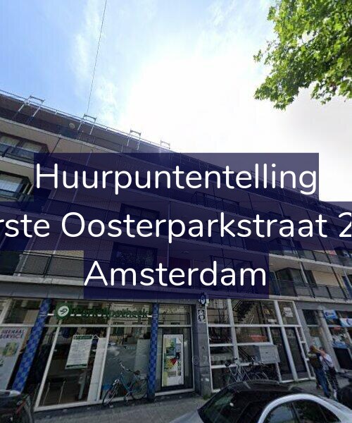 Foto gevel Huurpuntentelling voor Eerste Oosterparkstraat 214, Amsterdam