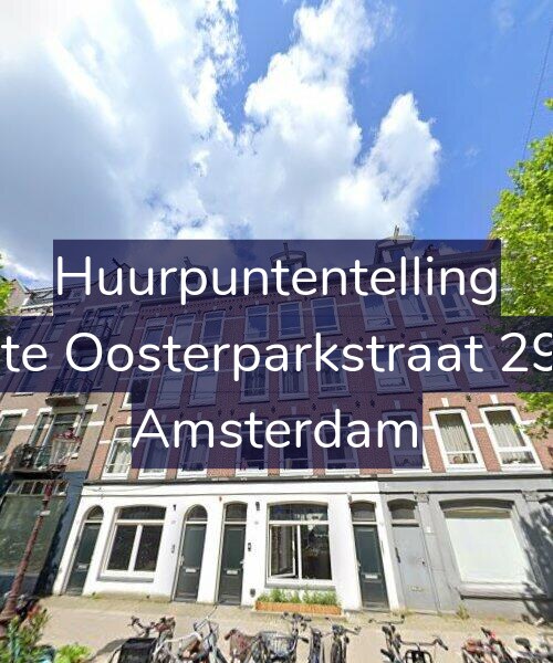 Foto gevel Huurpuntentelling voor Eerste Oosterparkstraat 29-3V, Amsterdam