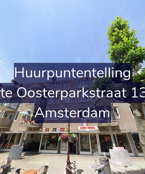 Foto gevel Huurpuntentelling voor Eerste Oosterparkstraat 131-D, Amsterdam