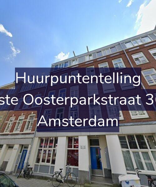 Foto gevel Huurpuntentelling voor Eerste Oosterparkstraat 36-C, Amsterdam