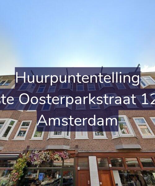 Foto gevel Huurpuntentelling voor Eerste Oosterparkstraat 128-2, Amsterdam