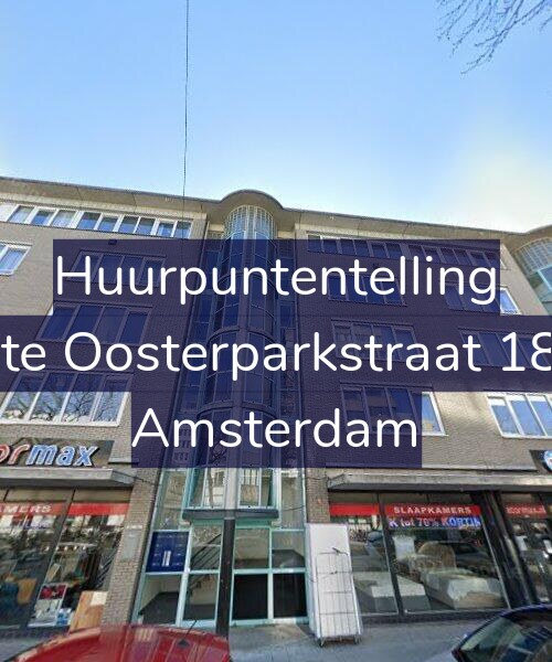 Foto gevel Huurpuntentelling voor Eerste Oosterparkstraat 186-G, Amsterdam