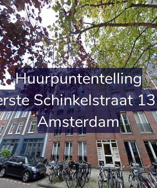 Foto gevel Huurpuntentelling voor Eerste Schinkelstraat 13-E, Amsterdam