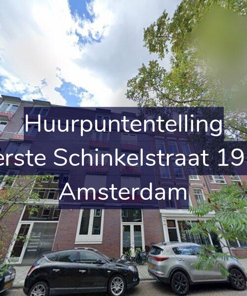 Foto gevel Huurpuntentelling voor Eerste Schinkelstraat 19-E, Amsterdam