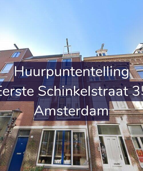 Foto gevel Huurpuntentelling voor Eerste Schinkelstraat 35, Amsterdam