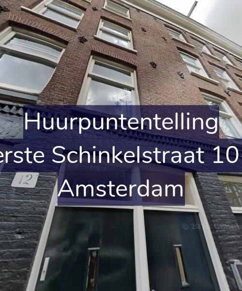 Foto gevel Huurpuntentelling voor Eerste Schinkelstraat 10-1, Amsterdam
