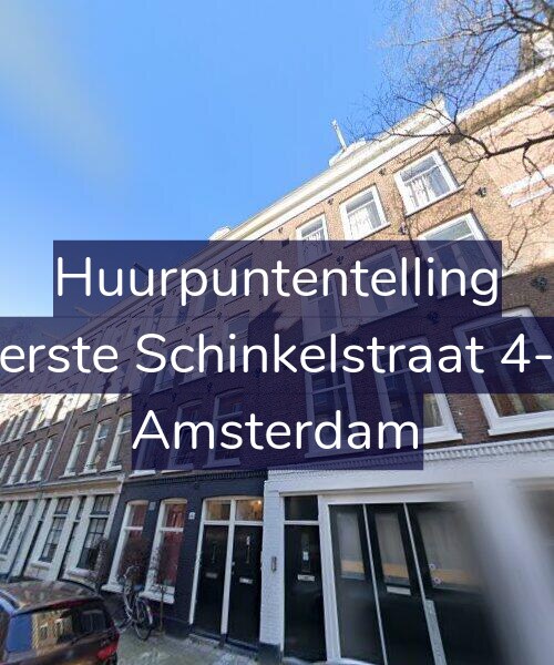Foto gevel Huurpuntentelling voor Eerste Schinkelstraat 4-3, Amsterdam