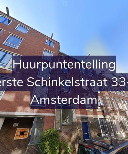 Foto gevel Huurpuntentelling voor Eerste Schinkelstraat 33-C, Amsterdam