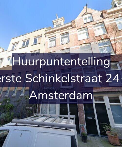 Foto gevel Huurpuntentelling voor Eerste Schinkelstraat 24-H, Amsterdam