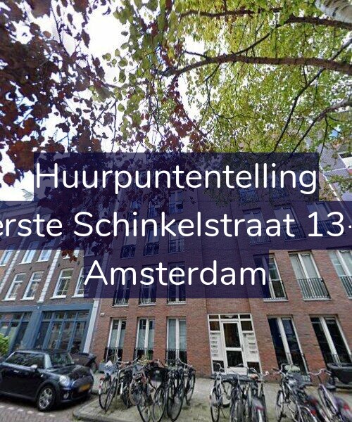 Foto gevel Huurpuntentelling voor Eerste Schinkelstraat 13-G, Amsterdam