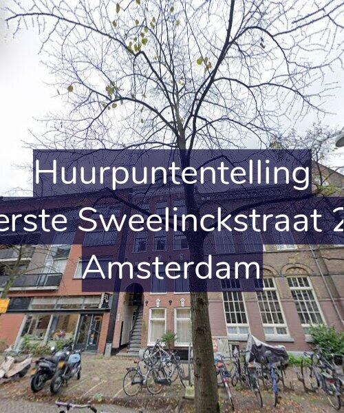 Foto gevel Huurpuntentelling voor Eerste Sweelinckstraat 28, Amsterdam
