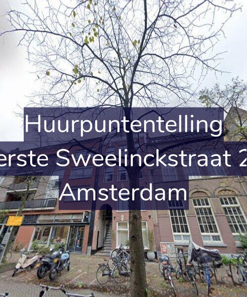 Foto gevel Huurpuntentelling voor Eerste Sweelinckstraat 24, Amsterdam