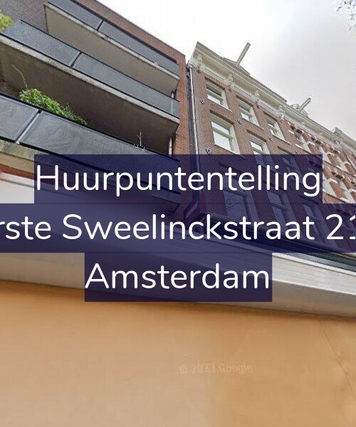 Foto gevel Huurpuntentelling voor Eerste Sweelinckstraat 21-4, Amsterdam