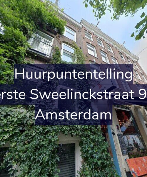 Foto gevel Huurpuntentelling voor Eerste Sweelinckstraat 9-3, Amsterdam