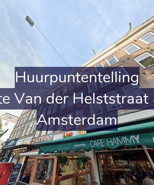 Foto gevel Huurpuntentelling voor Eerste Van der Helststraat 43-3, Amsterdam