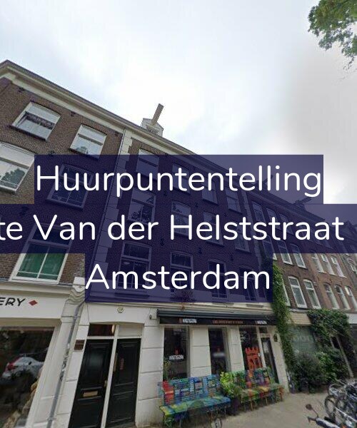 Foto gevel Huurpuntentelling voor Eerste Van der Helststraat 15-3, Amsterdam