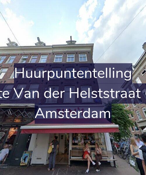 Foto gevel Huurpuntentelling voor Eerste Van der Helststraat 64-1, Amsterdam
