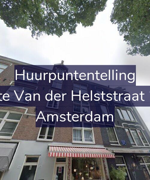 Foto gevel Huurpuntentelling voor Eerste Van der Helststraat 23-2, Amsterdam