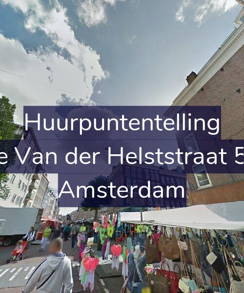 Foto gevel Huurpuntentelling voor Eerste Van der Helststraat 54-C1, Amsterdam