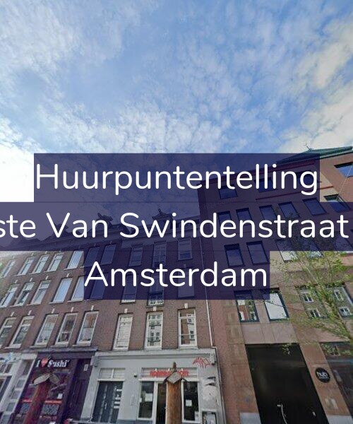 Foto gevel Huurpuntentelling voor Eerste Van Swindenstraat 4-3, Amsterdam