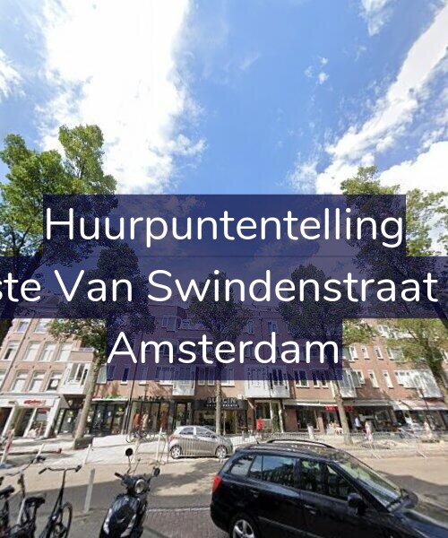 Foto gevel Huurpuntentelling voor Eerste Van Swindenstraat 453, Amsterdam