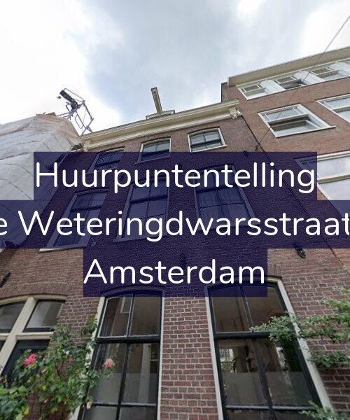 Foto gevel Huurpuntentelling voor Eerste Weteringdwarsstraat 62-2, Amsterdam