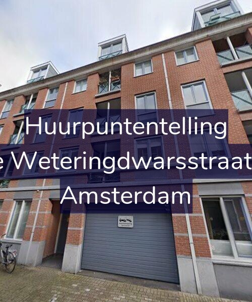 Foto gevel Huurpuntentelling voor Eerste Weteringdwarsstraat 65-H, Amsterdam