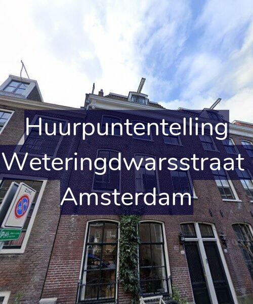 Foto gevel Huurpuntentelling voor Eerste Weteringdwarsstraat 68-AH, Amsterdam