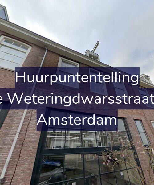 Foto gevel Huurpuntentelling voor Eerste Weteringdwarsstraat 14-C, Amsterdam