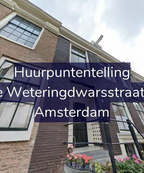 Foto gevel Huurpuntentelling voor Eerste Weteringdwarsstraat 30-B, Amsterdam