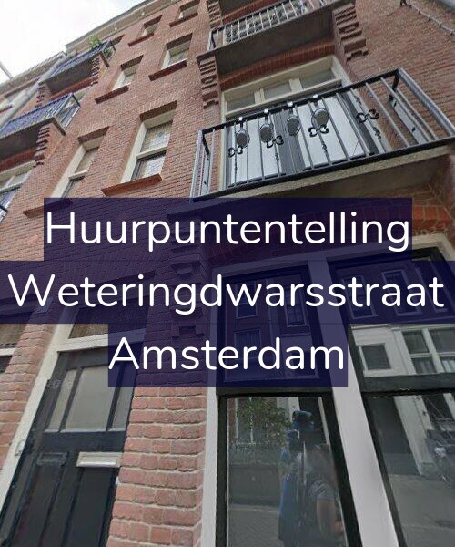 Foto gevel Huurpuntentelling voor Eerste Weteringdwarsstraat 34-2R, Amsterdam