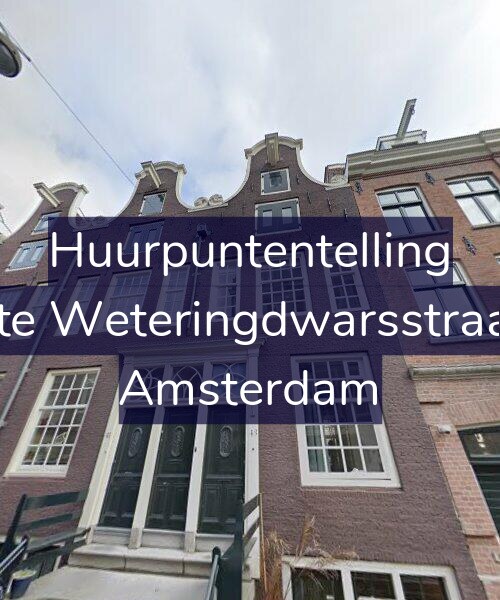 Foto gevel Huurpuntentelling voor Eerste Weteringdwarsstraat 33, Amsterdam