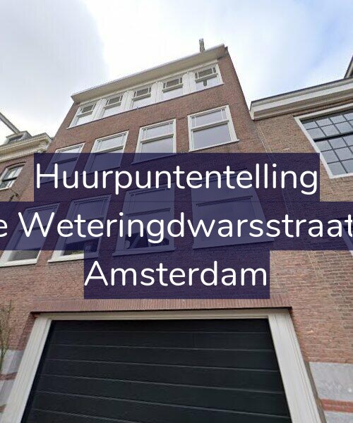 Foto gevel Huurpuntentelling voor Eerste Weteringdwarsstraat 60-1, Amsterdam