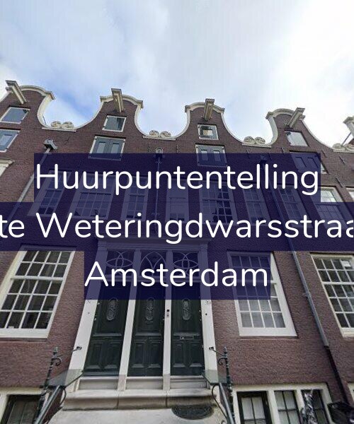 Foto gevel Huurpuntentelling voor Eerste Weteringdwarsstraat 29, Amsterdam