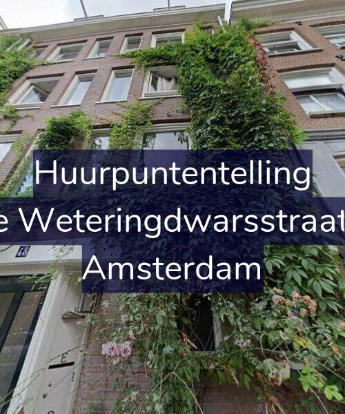 Foto gevel Huurpuntentelling voor Eerste Weteringdwarsstraat 48-F, Amsterdam