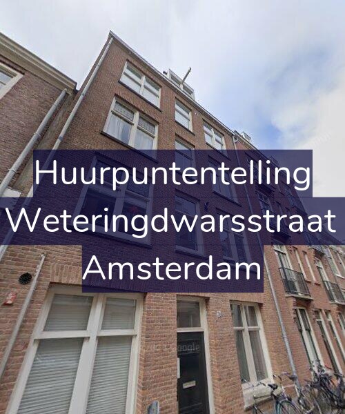 Foto gevel Huurpuntentelling voor Eerste Weteringdwarsstraat 36-2A, Amsterdam