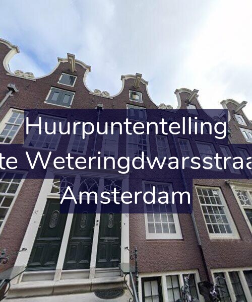Foto gevel Huurpuntentelling voor Eerste Weteringdwarsstraat 31, Amsterdam