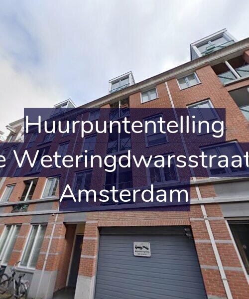 Foto gevel Huurpuntentelling voor Eerste Weteringdwarsstraat 65-F, Amsterdam