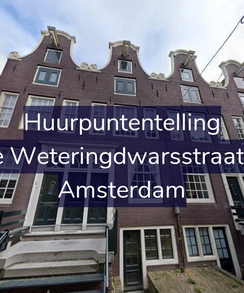 Foto gevel Huurpuntentelling voor Eerste Weteringdwarsstraat 13-H, Amsterdam