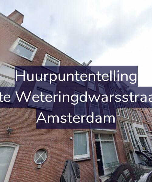 Foto gevel Huurpuntentelling voor Eerste Weteringdwarsstraat 53, Amsterdam