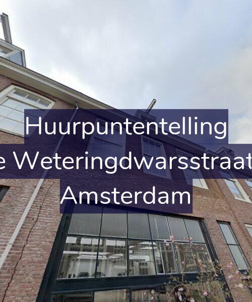 Foto gevel Huurpuntentelling voor Eerste Weteringdwarsstraat 14-2, Amsterdam