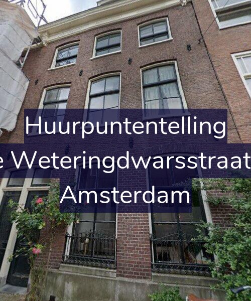 Foto gevel Huurpuntentelling voor Eerste Weteringdwarsstraat 62-H, Amsterdam