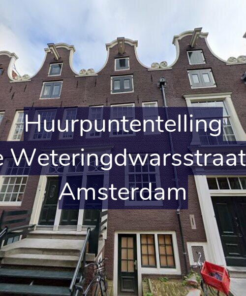 Foto gevel Huurpuntentelling voor Eerste Weteringdwarsstraat 17-H, Amsterdam