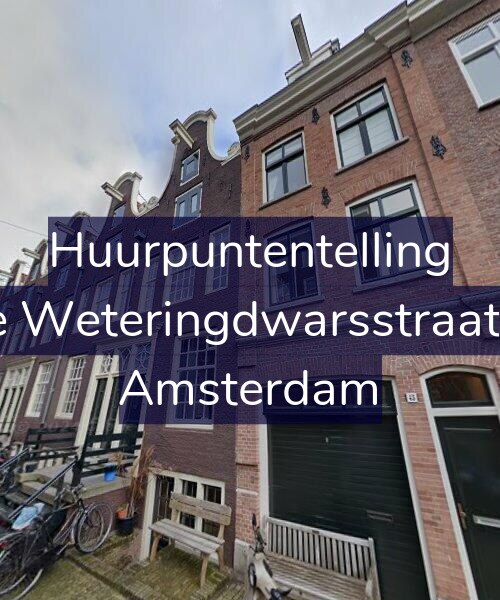 Foto gevel Huurpuntentelling voor Eerste Weteringdwarsstraat 43-H, Amsterdam