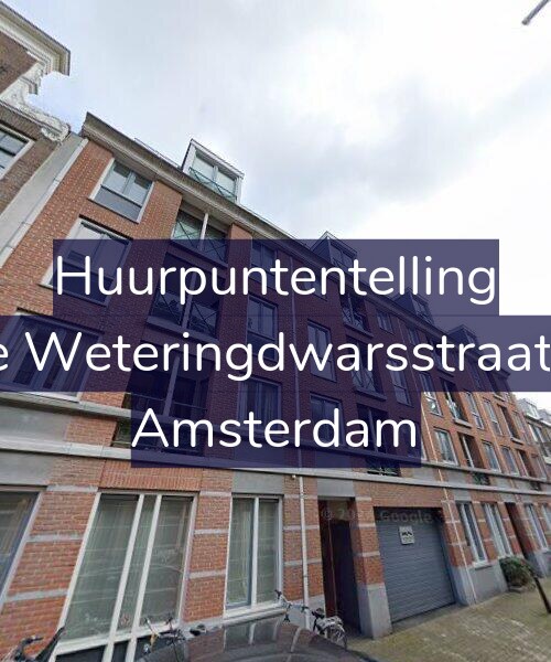 Foto gevel Huurpuntentelling voor Eerste Weteringdwarsstraat 65-A, Amsterdam