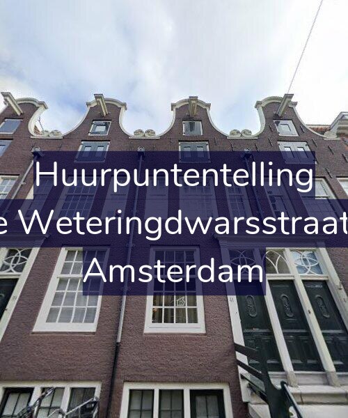 Foto gevel Huurpuntentelling voor Eerste Weteringdwarsstraat 41-1, Amsterdam