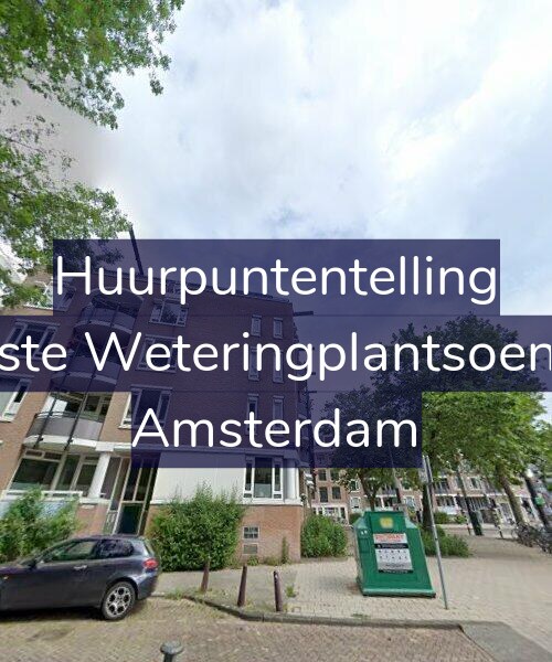 Foto gevel Huurpuntentelling voor Eerste Weteringplantsoen 64, Amsterdam